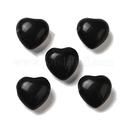 Natürliche schwarze Obsidian Perlen G-K248-A02-1