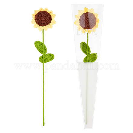 Fiore artificiale per maglieria di cotone AJEW-WH0013-50-1