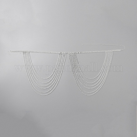 Сексуальный плечевой бюстгальтер из латуни со стразами&nbsp;FIND-WH0152-181S-1