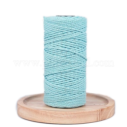 2-слойный круглый хлопковый шнур PW-WGBD45B-19-1