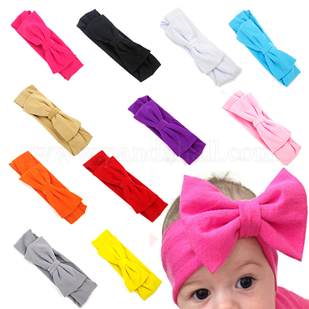 Bandeaux élastiques pour bébés en coton pour filles OHAR-Q120-M-1
