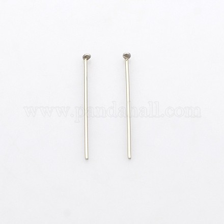 304 Stainless Steel Flat Head Pins STAS-N033-0.6x20mm-1