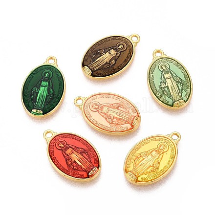 Латунь эмаль подвески KK-S345-179-1