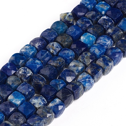 Chapelets de perles en lapis-lazuli naturel G-E560-A08-4mm-1
