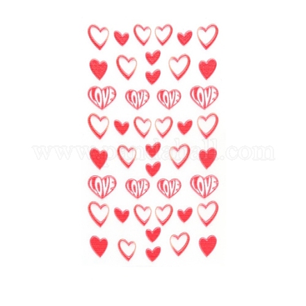 Valentinstag 5d liebe nail art sticker decals MRMJ-R109-Z-D4363-01-1