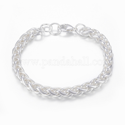 Bracelets de cheville avec chaîne en 304 acier inoxydable AJEW-I039-04S-1