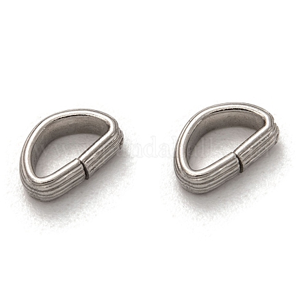 304 anillos en D de acero inoxidable / anillos triangulares STAS-L256-004P-1