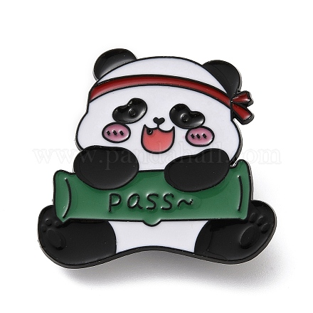 Эмалевые значки с изображением панды JEWB-B030-03C-EB-1