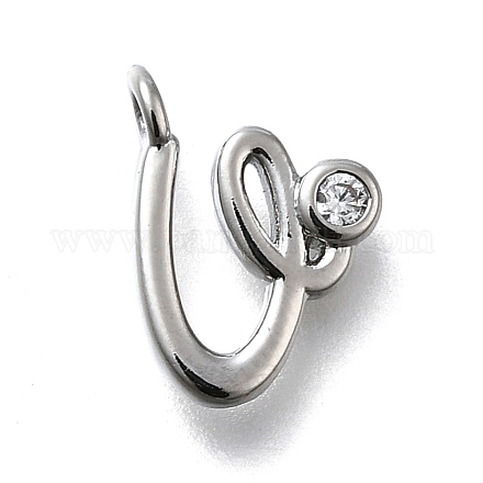 Латунные микро проложить кубического циркония подвески KK-B132-12P-V-1