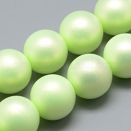 Perles surlignées en acrylique peintes à la bombe ACRP-Q026-25mm-05-1
