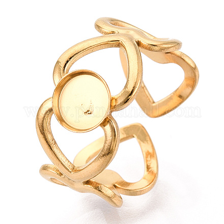 Компоненты манжетного кольца из полого сердца из нержавеющей стали 304 STAS-T066-10G-1