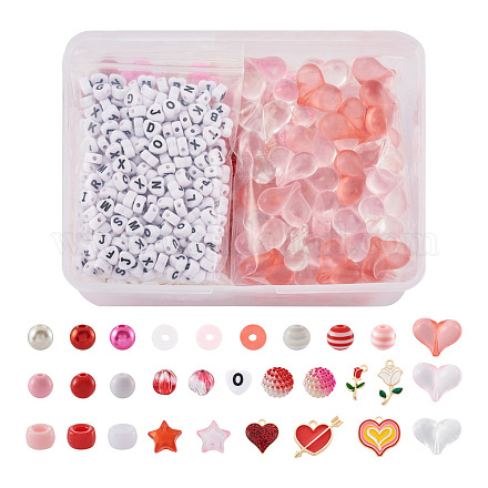 Craftdady kit fai da te per la creazione di gioielli per San Valentino DIY-CD0001-44-1