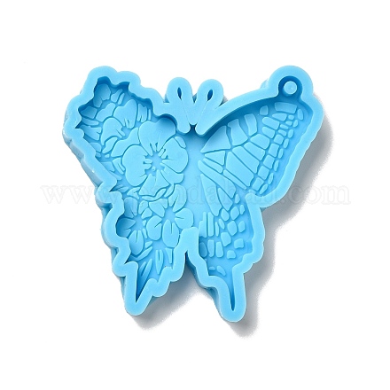 Бабочки DIY кулон силиконовые Молды SIMO-H004-03-1