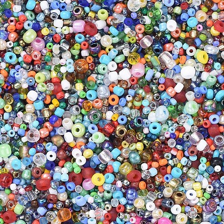 Perles de rocaille en verre MACR-S139-2-1