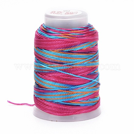 5 Rolls 12-Ply Segment Dyed Polyester Cords WCOR-P001-01B-016-1