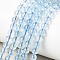 Natural Aquamarine Beads Strands, Round, Grade A, 4.5mm, Hole: 0.6mm, about 89~105pcs/strand, 15.20~15.35''(38.6~39cm)