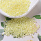 MIYUKI Delica Beads, Cylinder, Japanese Seed Beads, 11/0, (DB0232) Light Lemon Ice Ceylon, 1.3x1.6mm, Hole: 0.8mm, about 100000pcs/500g