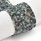 Natural Apatite Beads Strands, Cube, 2x2x2mm, Hole: 0.5mm, about 190pcs/strand, 14.96''(38cm)