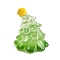 Christmas Resin Figurine Statues for Home Office Desktop Decoration, Christmas Tree, 34.5x30x30mm