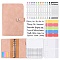 Scrapbook Making Kits, with Notebook, Budget Tables, Zip Lock Bags and Labels, Colorful, 20x12.5x3cm