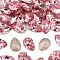 Preciosa® MAXIMA Crystal Fancy Stones, Czech Crystal, 435 16 301 Baroque Pear, Dura Foiling, 70020 Light Rose, 14x10mm