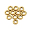 304 Stainless Steel Linking Rings, Round Ring, Golden, 4x1mm, Inner Diameter: 1.9mm