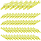 50Pcs Fish Shape Sewing Machine Needle Threaders, Quick Sewing Threader Needle Guide Tool, Plastic Sewing Wire Loop, Light Khaki, 32x7x4mm