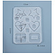 Ciondolo di forma mista e maglie stampi in silicone DIY-K031-05-3