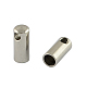 201 Stainless Steel Cord Ends X-STAS-S028-31-1