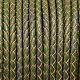 Braided Leather Cord WL-E019-6mm-15-2