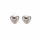 Boucles d'oreilles coeur pour femme EJEW-S213-02A-01S-RS-1