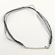 Multi-strand Necklace Cord for Jewelry Making NJEW-R217-04-2