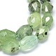Chapelets de perles en préhnite naturelle G-O173-025-3