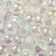 Placage uv perles acryliques transparentes lumineuses OACR-P010-01B-3
