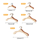 Ahandmaker 15 шт. деревянные вешалки для одежды для кукол DOLL-GA0001-04-2