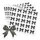 Наклейки с бантом pp&nbsp;DIY-WH20007-281B-1
