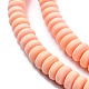 Handmade Polymer Clay Beads Strands X-CLAY-N008-008-35-3