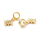 Латунь кубический цирконий европейские подвески с подвесками KK-B037-23G-2