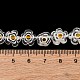 Ручной работы millefiori стеклянные бусины нитки LAMP-G164-03O-4