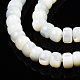 Coquille de trochid naturel / brins de perles de coquille de trocas SSHEL-N034-133B-3