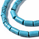 Chapelets de perles en turquoise synthétique G-S366-076A-3