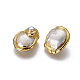 Perle di perle d'acqua dolce coltivate di perle barocche naturali PEAR-F011-05G-2