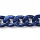Acrylic Curb Chains AJEW-JB00505-03-3