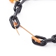Bracelets à breloques en alliage émaillé thème halloween BJEW-JB05978-4