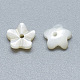 Perles de coquillage blanc naturel SSHEL-S260-005-2