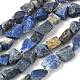 Сырой грубый натуральный лазурит бисер прядь G-M453-C08-2