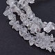 Quartz Crystal Chips Beads Strands G-D283-3x5-2-3
