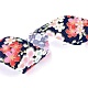 Blumenbaumwollband im japanischen Kimono-Stil OCOR-I008-01B-06-2