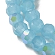Imitation Jade Glass Beads Strands EGLA-A035-J4mm-L04-3