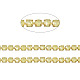 Cadenas de strass Diamante de imitación de bronce CHC-N017-003B-C05-3